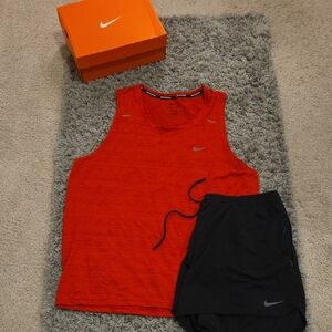 Nike DRI-FIT Red Tank Top